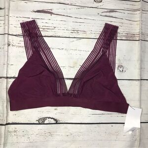 French Connection Plunge Bralette size L
